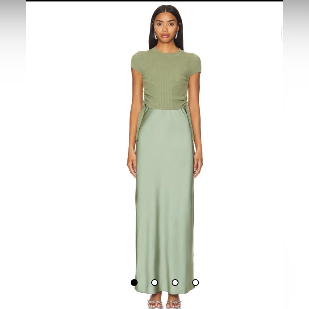 Hayes Dress in Oil Green
ALLSAINTS